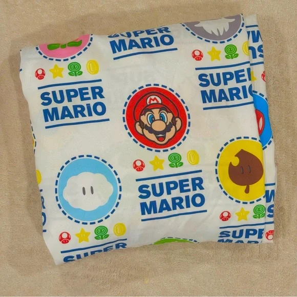 Nintendo Super Mario Full Size Sheet Set - Picture 11 of 13